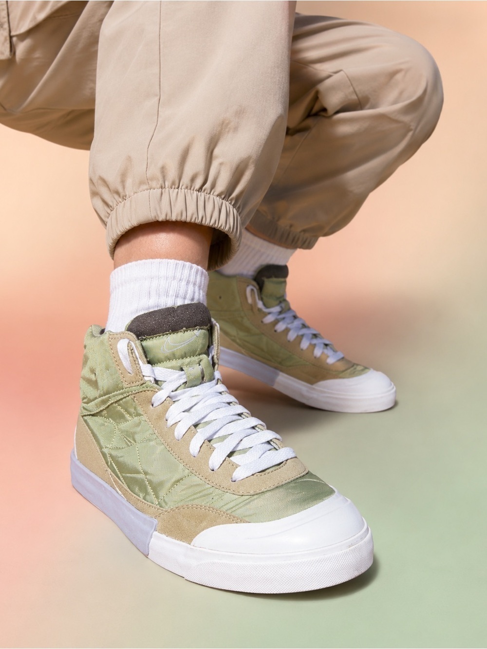 Nike Drop-Type Mid N.354 “Dusty Olive” BQ5190-300 Men’s 8 - Picture 10 of 10